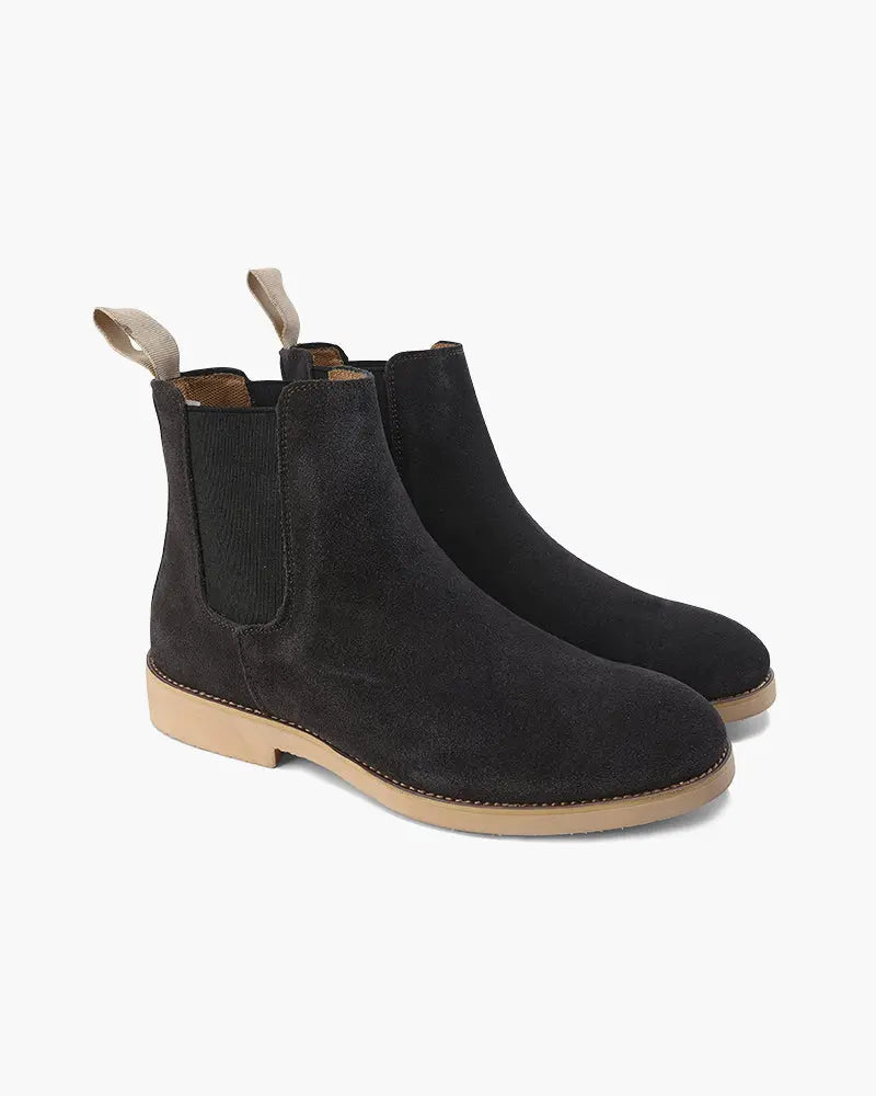 Women's Old Money Chelsea Boots | Premium calf suede leather upper. 9