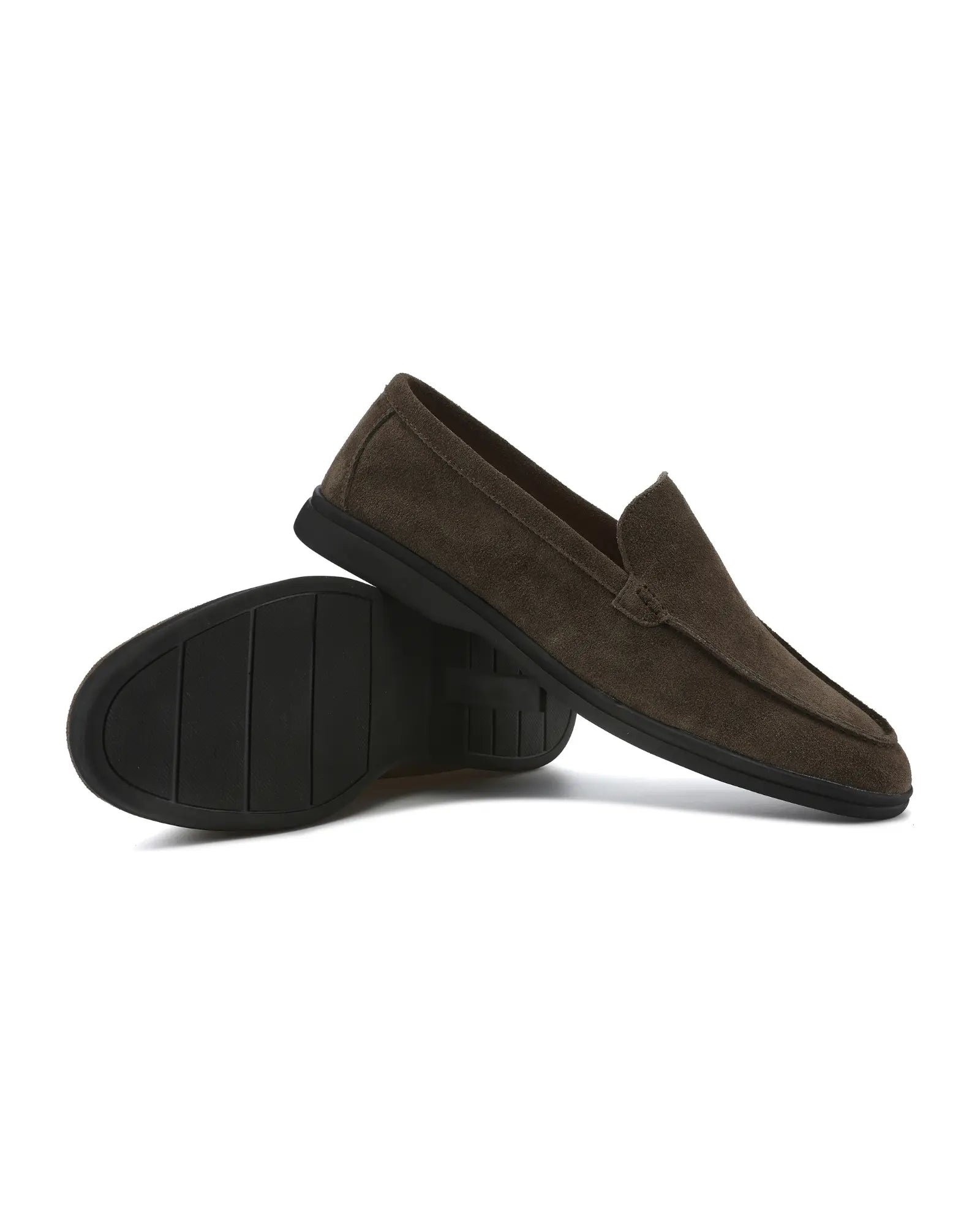 Women's Premium Suede Loafers - Black Soles | Material: Premium suede upper 3
