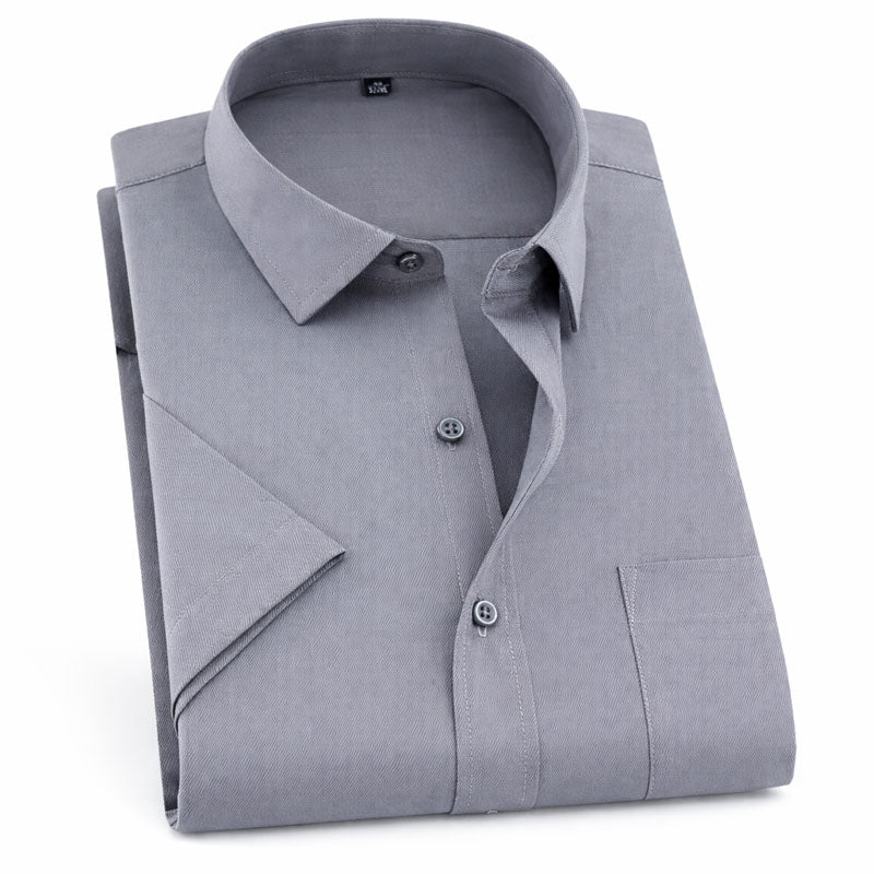 Women's Roberto Russo Formal Short Sleeve Shirt | Collar: Turn-down collar 4