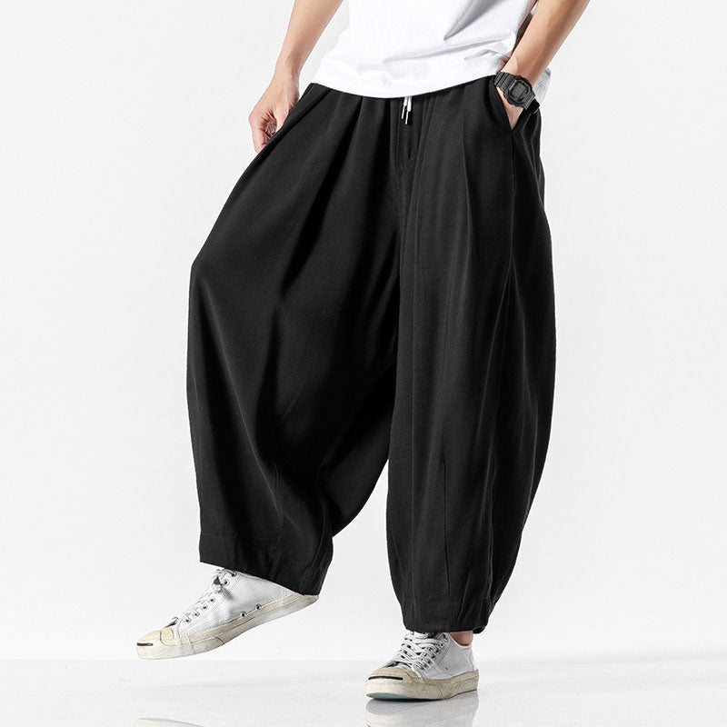 Women's Roberto Russo Loose Balloon-Leg Pants | Fit: Relaxed balloon-leg silhouette with slight ta 4