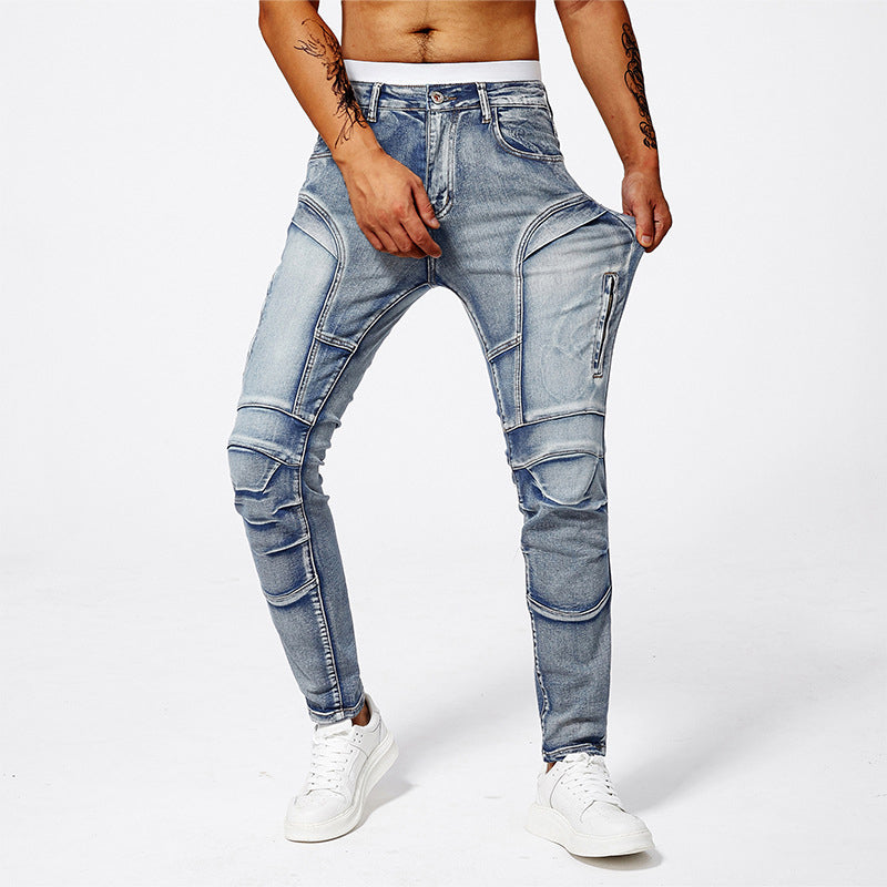 Women's Roberto Russo Stretch Biker-Style Jeans | Fit: Slim fit 0