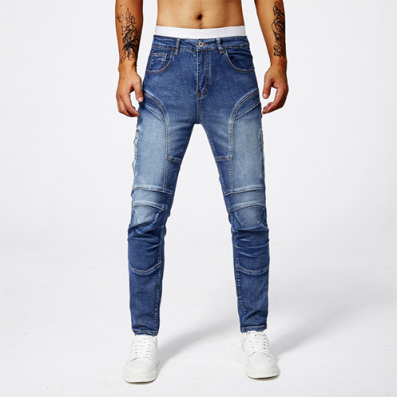 Women's Roberto Russo Stretch Biker-Style Jeans | Fit: Slim fit 1