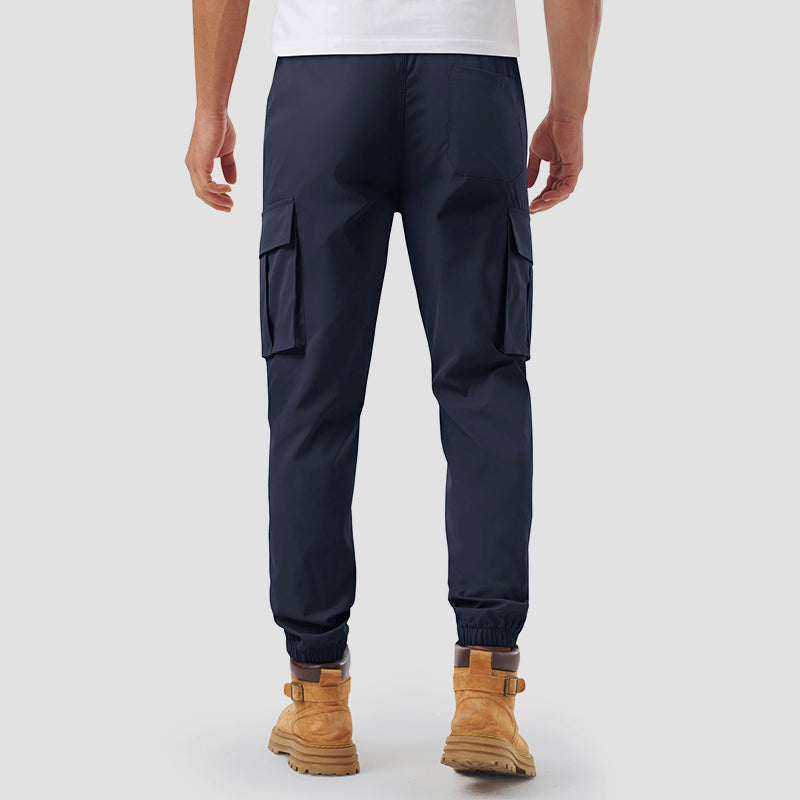 Women's Roberto Russo Water-Repellent Hiking Cargo Pants | Waist: Elastic waistband with adjustable drawstrin 5