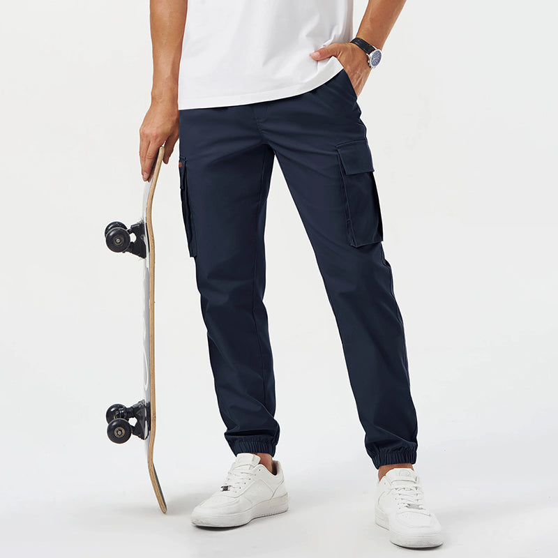 Women's Roberto Russo Water-Repellent Hiking Cargo Pants | Waist: Elastic waistband with adjustable drawstrin 6