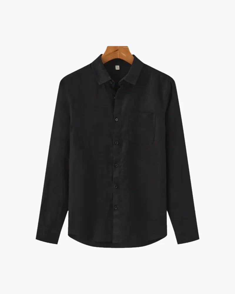 Women's The Monochrome Set | Capetown Linen Shirt: A classic button-down silhou 3